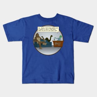 The Bigfoot & Little Green Man Show with Nessie Kids T-Shirt